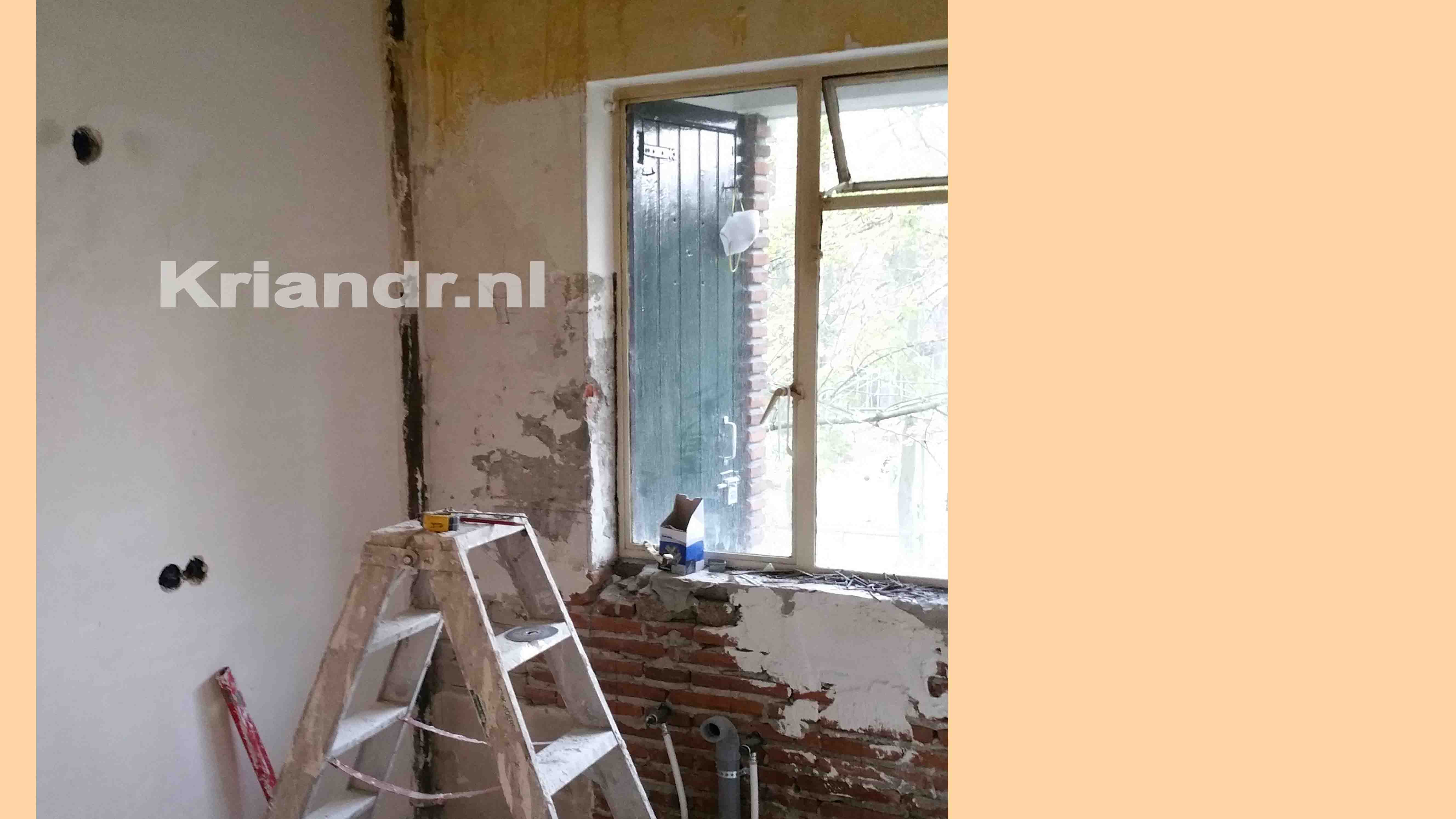 Keuken renovatie voor